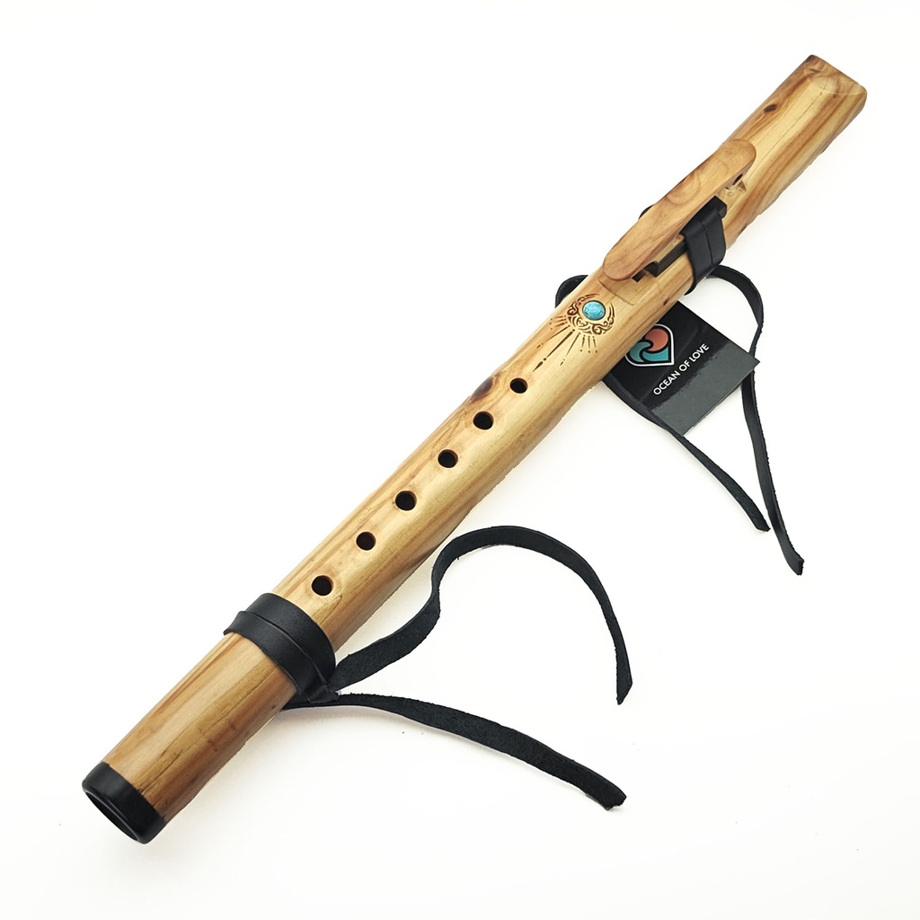 [FLT-102] TIRTA Single Flute Cedar - A4 (440 Hz, 47 cm) (+ softcase)