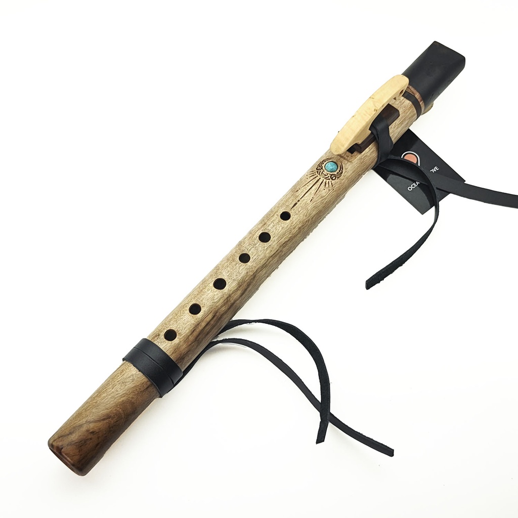 [FLT-100] TIRTA Single Flute Mango Wood - A4 (440 Hz, 45 cm) (+ softcase)