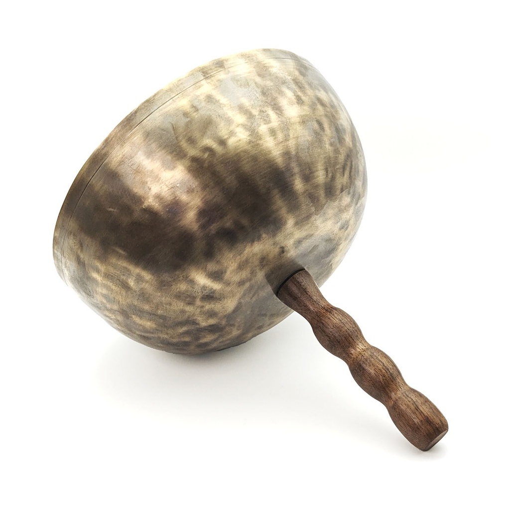 [VBR-089] Vibrating Hammered Singing Bowl With Handle - G2 (25 cm, 1.8 kg)