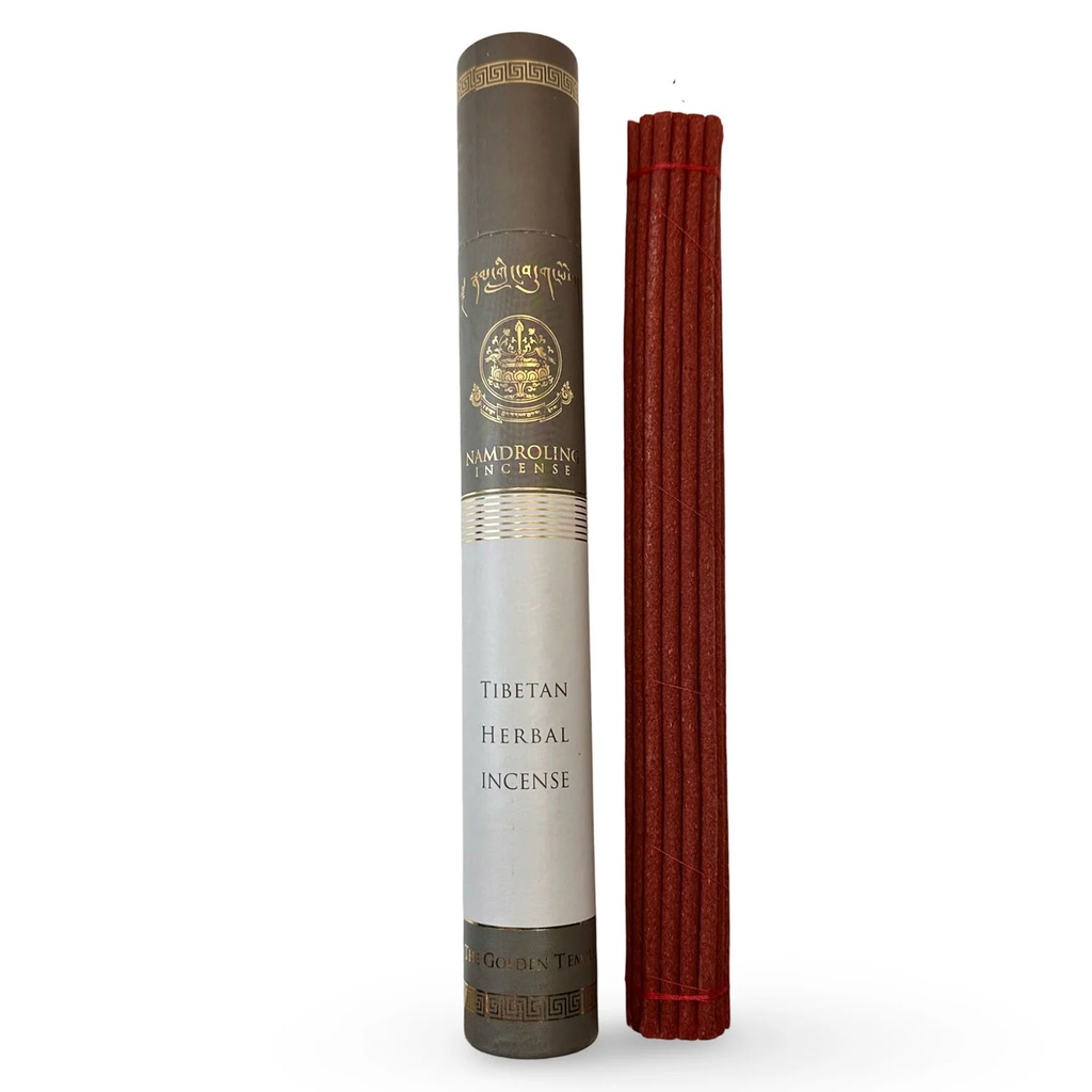 [INS-124] NALAMDROLING Tibetan Herbal Incense "The Golden Temple" (Premium Himalayan Dhoop)
