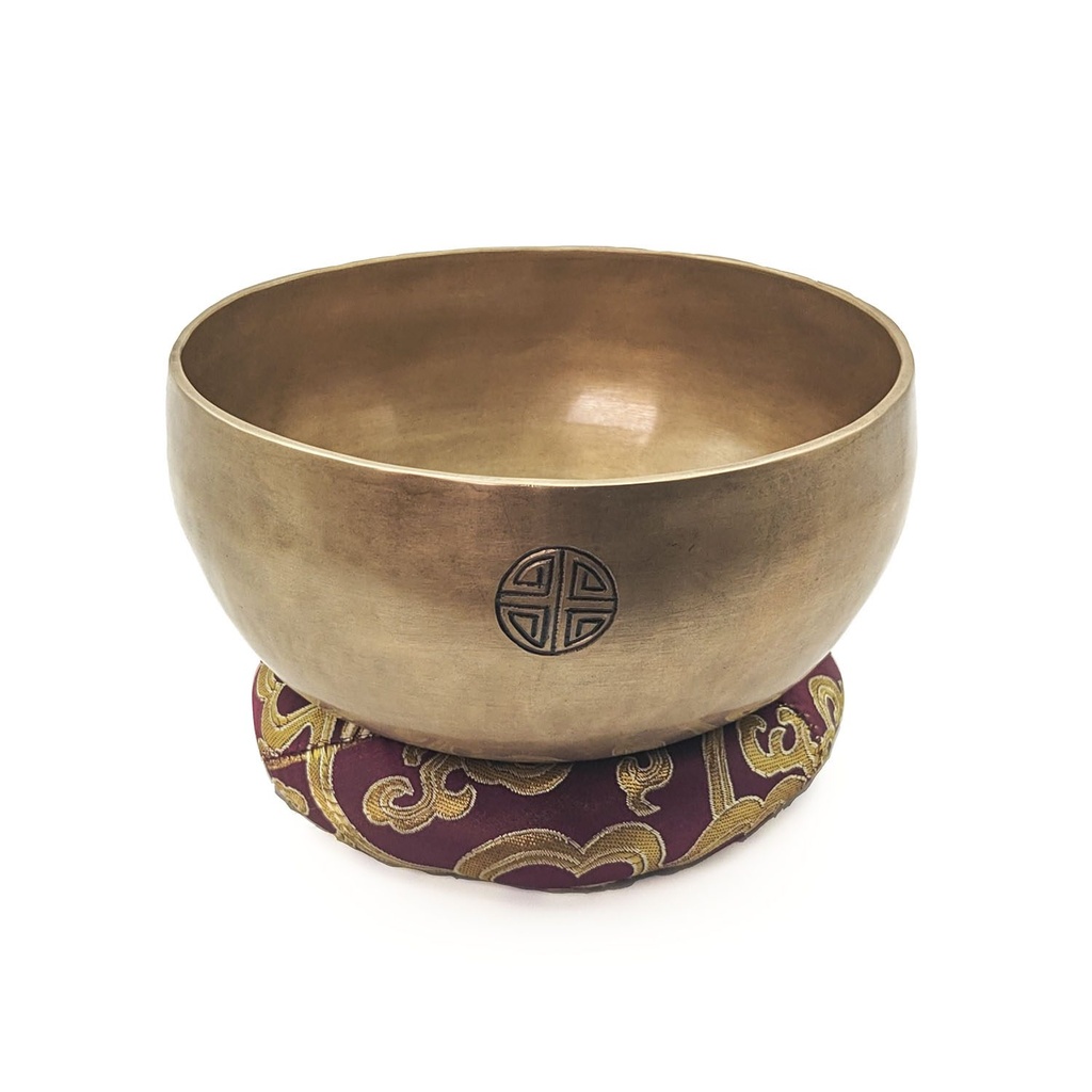 [FMS-063] Fullmoon Santa Kasa Hammered Singing Bowl - D3 (27 cm, 2.2 kg)