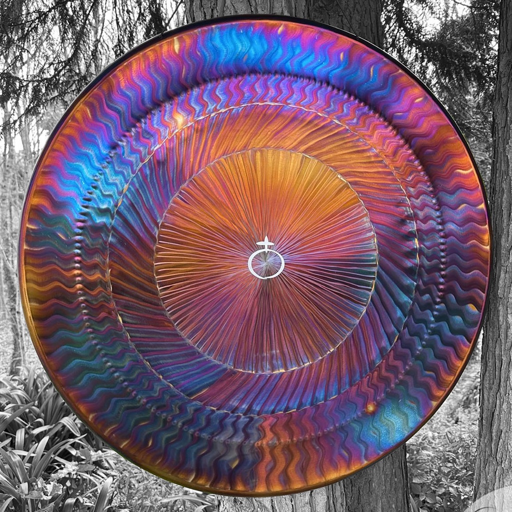 [GNG-054] UNIVERSE GONG Planetary Gong "Earth / Platonic Year" GG-3413PY - Note F2 (90 cm, 8.2 kg) (+ quality case)