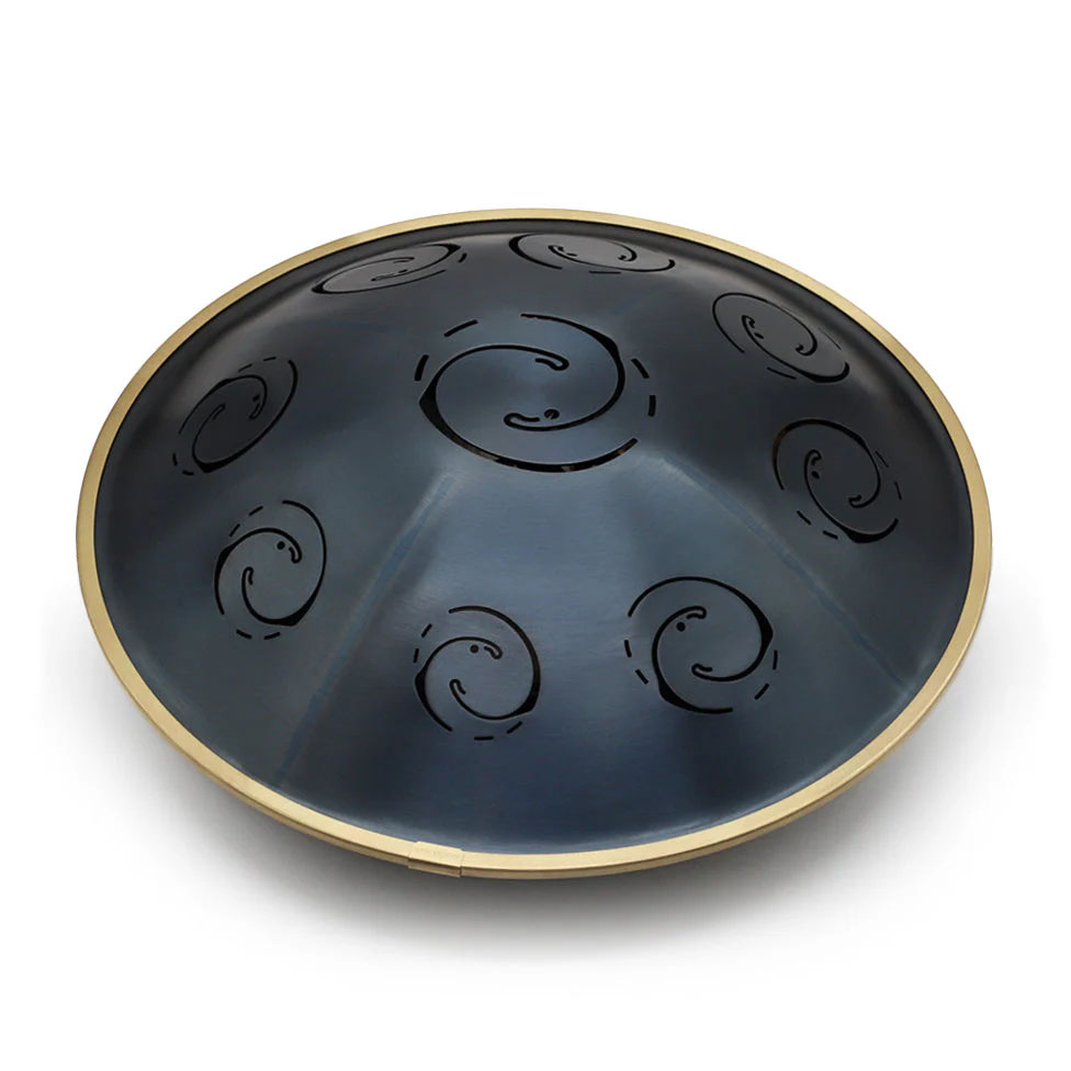 [HPY-068] RAV LABS Moon Tongue Drum "D Hijaz" (9 Notes, 39 cm, 3 kg, Russia) (+ case)