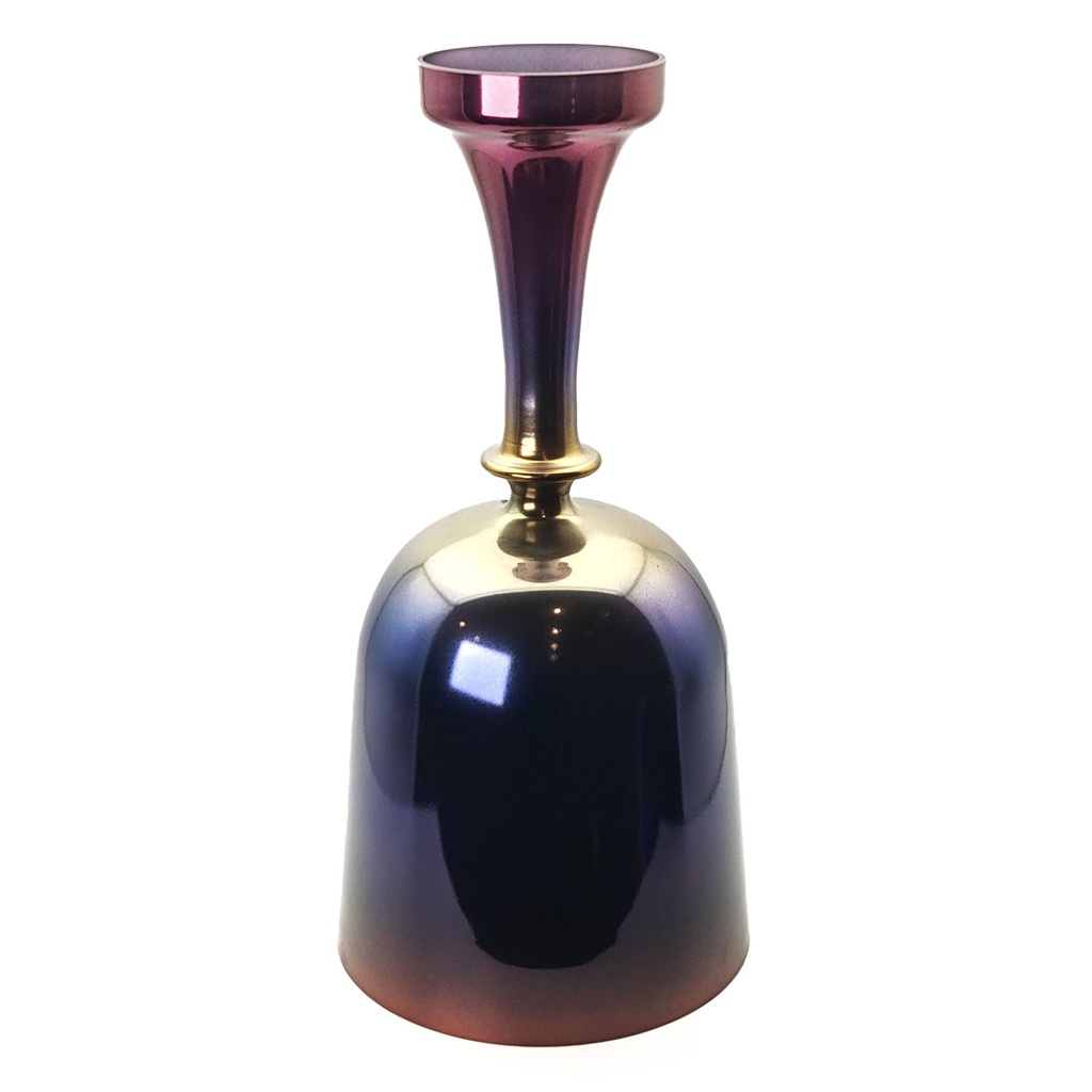 [ACB-181] Alchemy Crystal Chalice Grail Titanium Deep Purple - B3 (18 cm, 0.7 kg)
