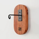[WCH-057] HLURU Windchime Wall Hook (Red Rosewood)
