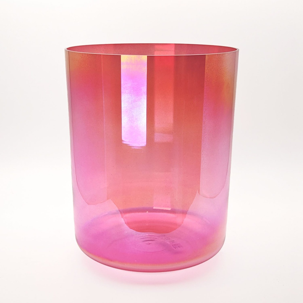 [ACB-158] Alchemy Crystal Bowl Purpled Red - C4 (18 cm, 0.7 kg, 3 mm)