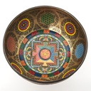 [TBH-024] Thangka Mandala Hammered Singing Bowl - C#3 (24 cm, 1.7 kg)