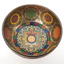 [TBH-021] Thangka Mandala Hammered Singing Bowl - C#3 (24 cm, 1.9 kg)