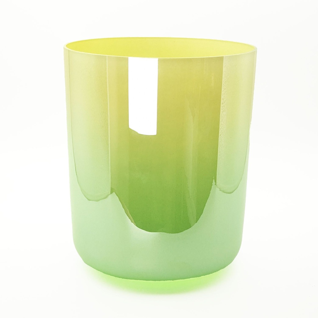 [ACB-108] Alchemy Crystal Bowl Candy Lime - E4 (16 cm, 0.6 kg, 3 mm)