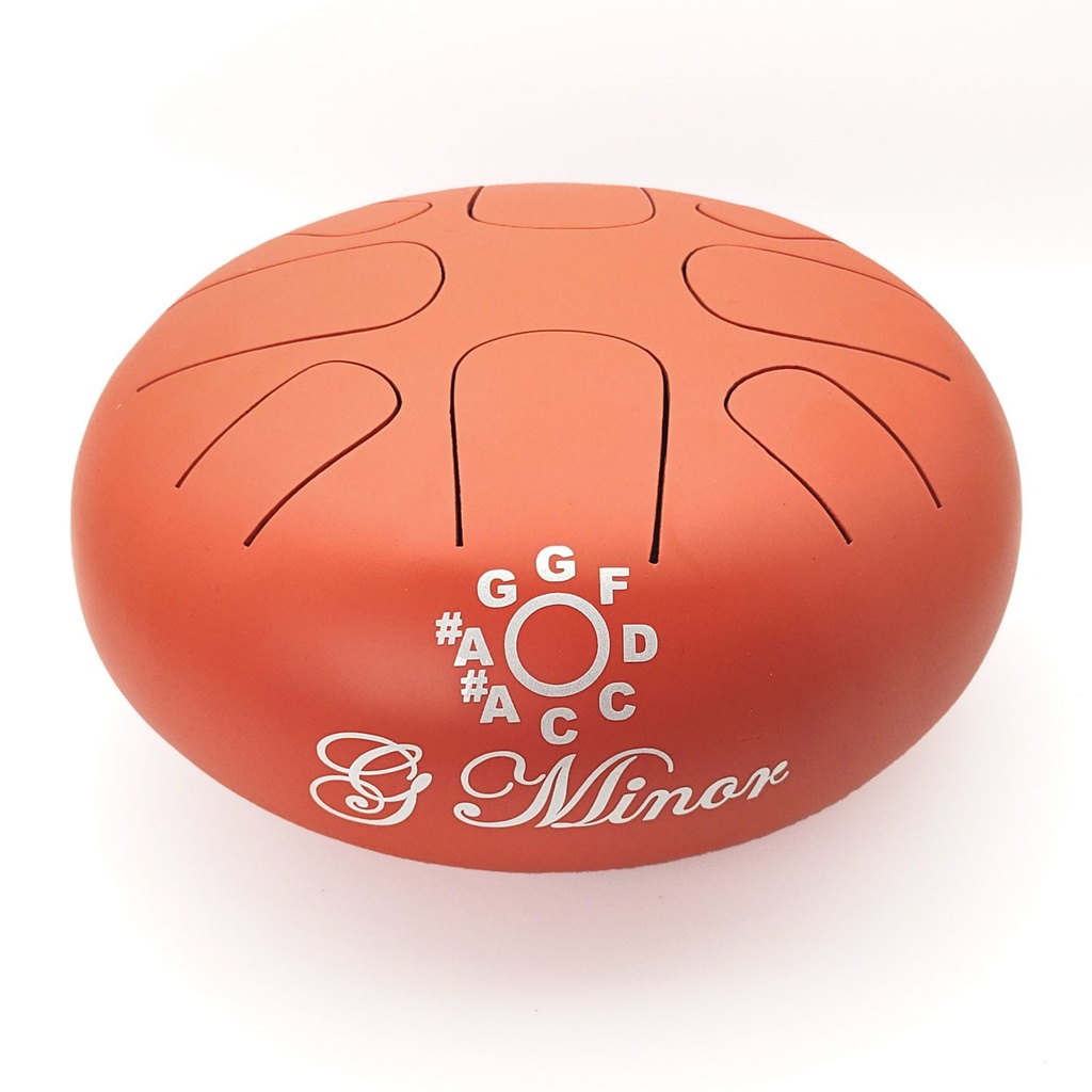[HPY-038] Steel Tongue Happy Drum Orange "G Minor" (26 cm) (+ case)