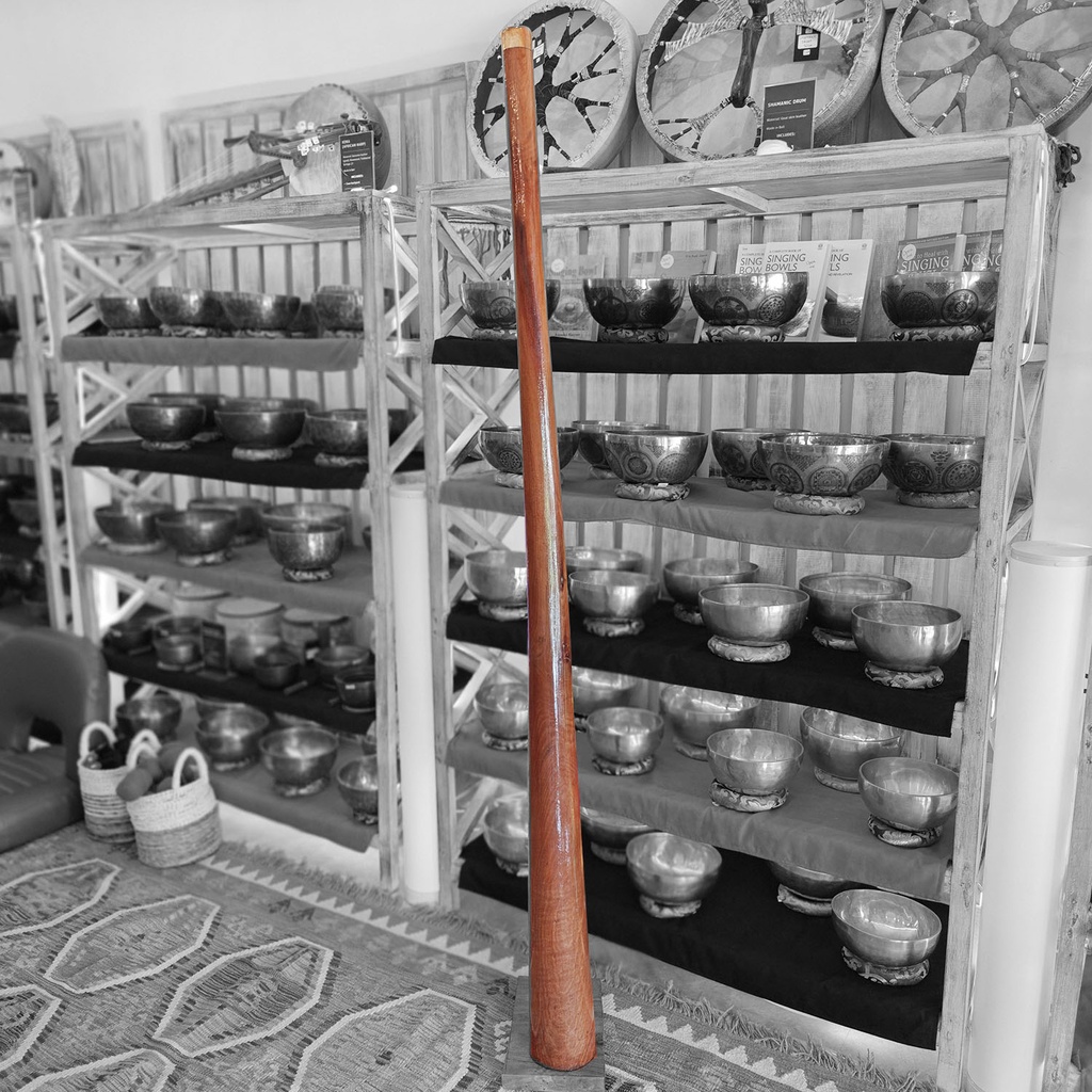 [DGR-009] Wooden Didgeridoo Blood Wood (E2, 174 cm, 3.3 kg) (+ case)
