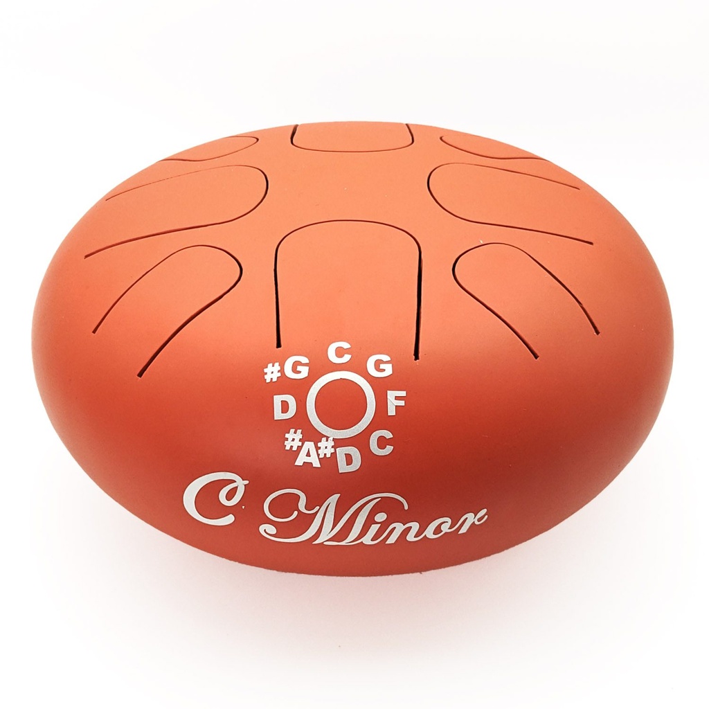 [HPY-030] Steel Tongue Happy Drum Orange "C Minor" (26 cm) (+ case)