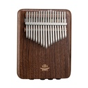 [MUI-293] HLURU EQ Kalimba KEQ17 (17 Keys, Black Walnut, EQ+Pickup) (+ hard case)