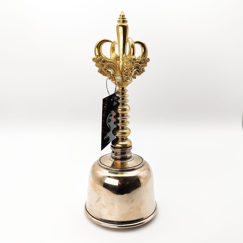 [MUI-100] Balinese Priest Genta Bell Big Plain - D#6 (11 cm, 1.85 kg)