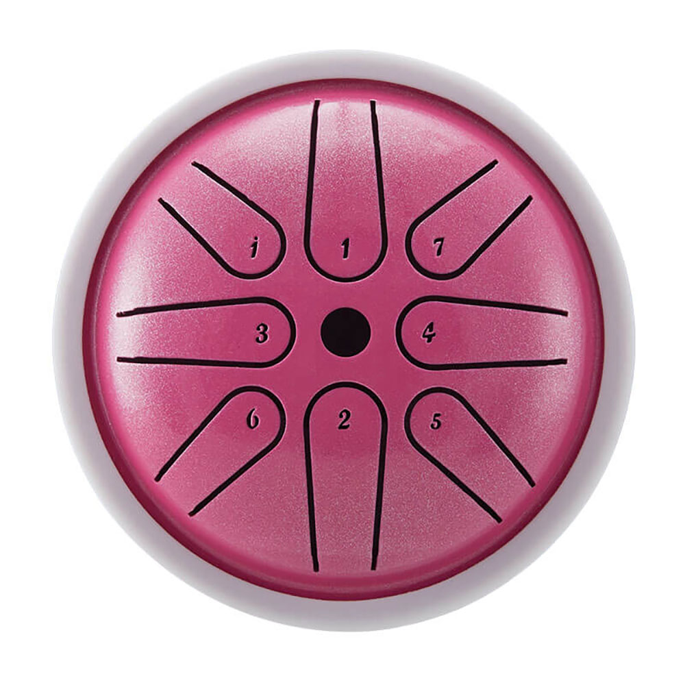 [HPY-079] HLURU Happy Drum Mini TM8-4 Pink (13 cm, Carbon Steel)