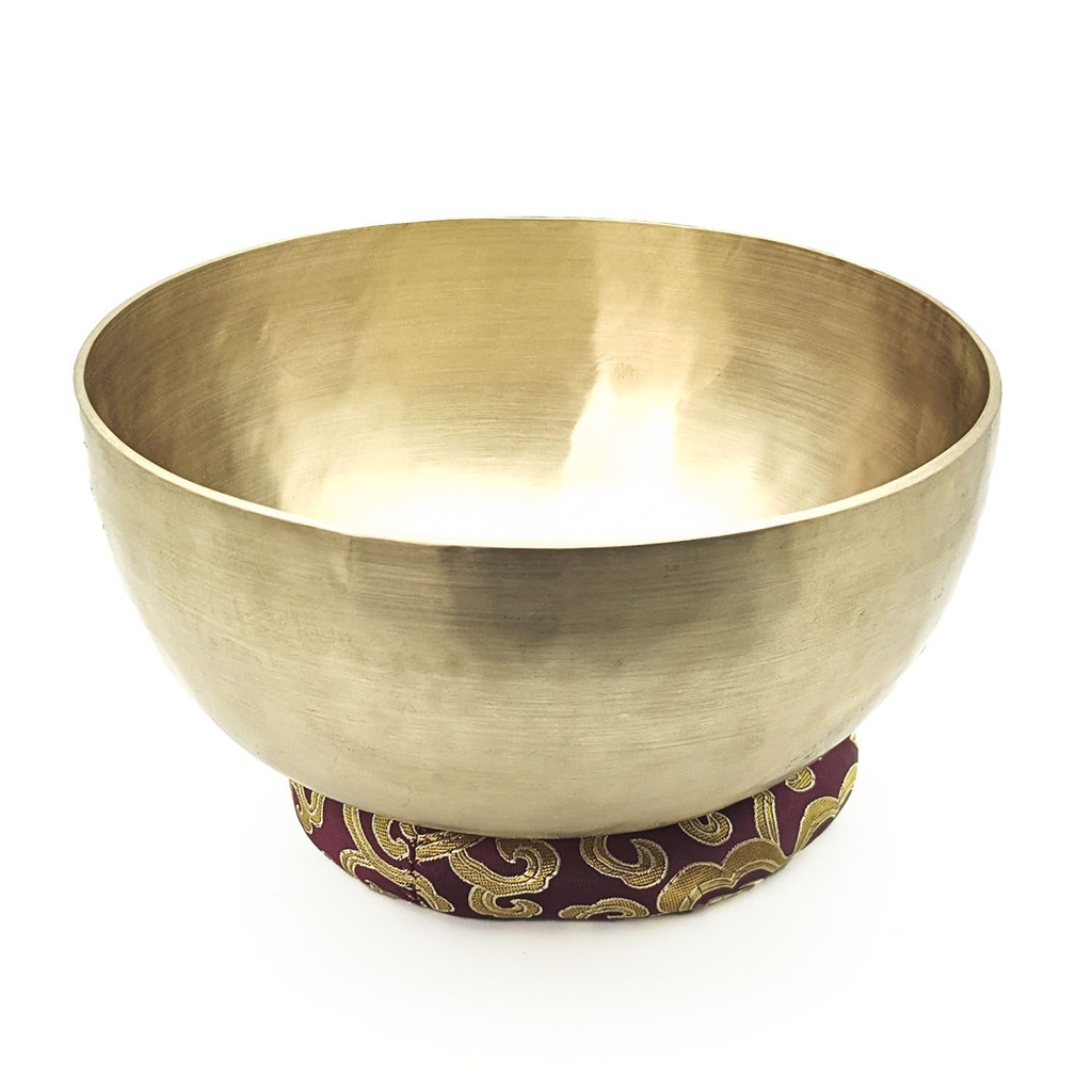 [VBR-019] Vibrating Massage Hammered Singing Bowl - B2 (24 cm, 1.6 kg)