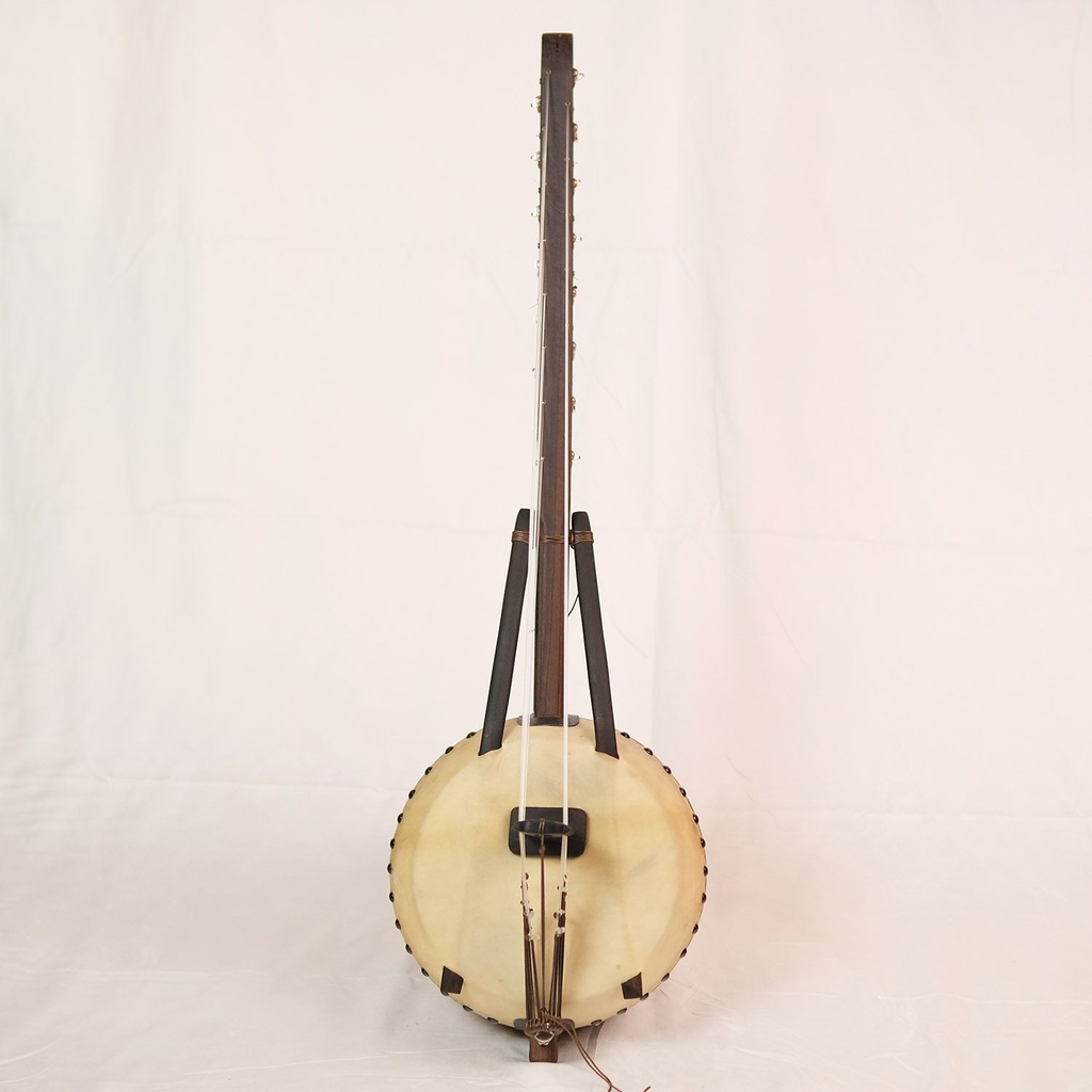 [HRP-002] Kamele Ngoni African Harp (14 strings, teakwood & rosewood) (+ case-backpack)
