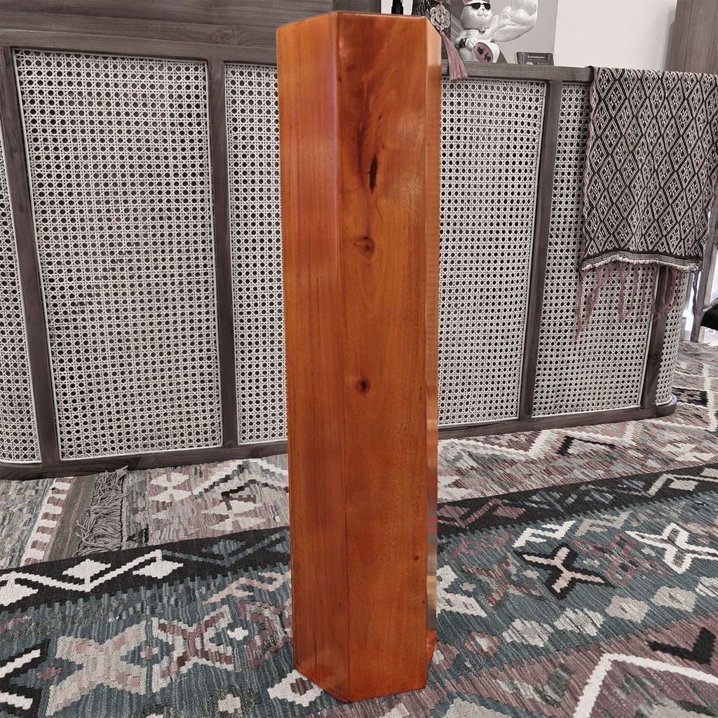 [MUI-070] Rain Pillar Standing Shaker Mahogany Wood (75 cm, 4.9 kg, 15 min) (+ case)
