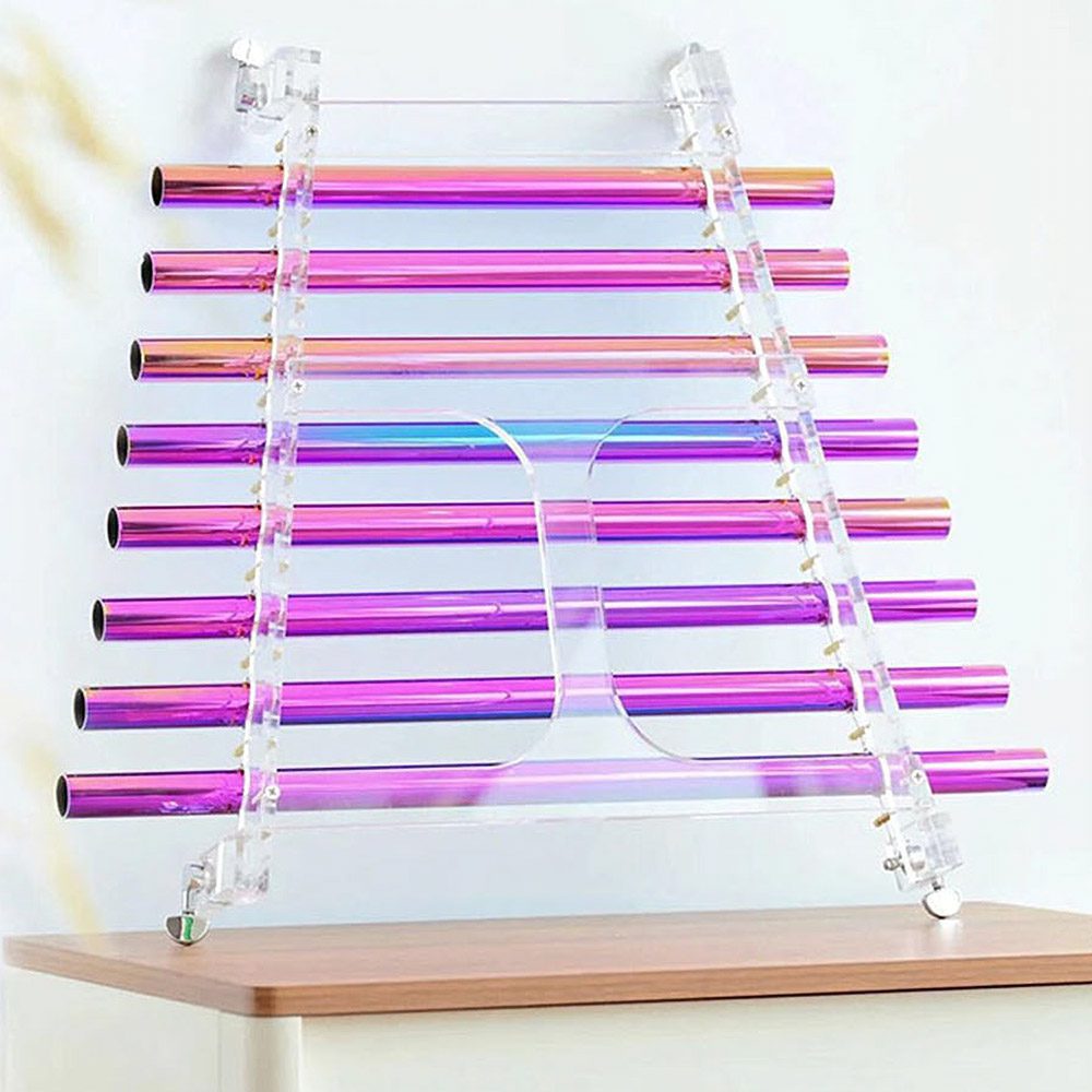 [CMU-002] Titanium Purple Crystal Harp Large (8 Notes, 432 Hz, 1.95 kg) (+ hard case)
