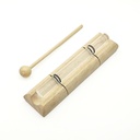 [MUI-329] Crystal Energy Chime Single Clear - G7 (432 Hz, 18 cm)