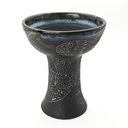 [INS-110] Premium Ceramic Glazed Incense Burner Medium "Ayahuasca Snake Spirit" (15 cm)