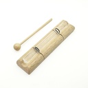 [MUI-328] Crystal Energy Chime Single Clear - F7 (432Hz, 19 cm)