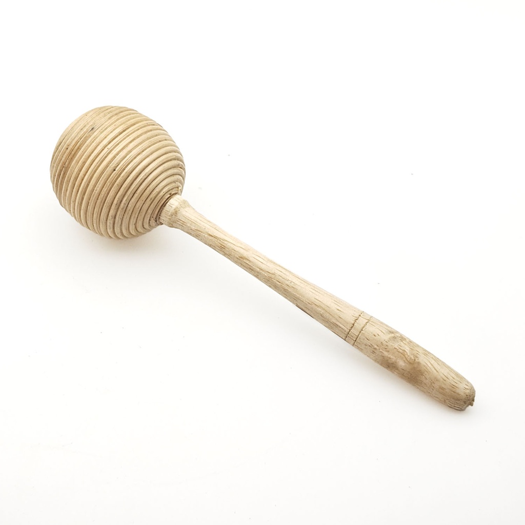 [MUI-232] Maracas Rattan Shaker Natural Small (20 cm)