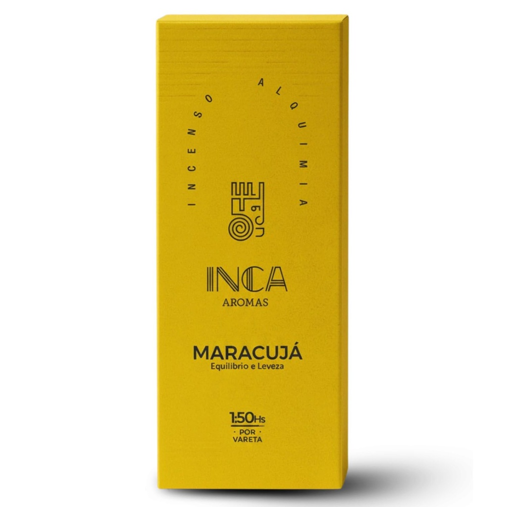 [INS-095] INCA Aromas Premium Incense Sticks "Passion Fruit" (Brasil)