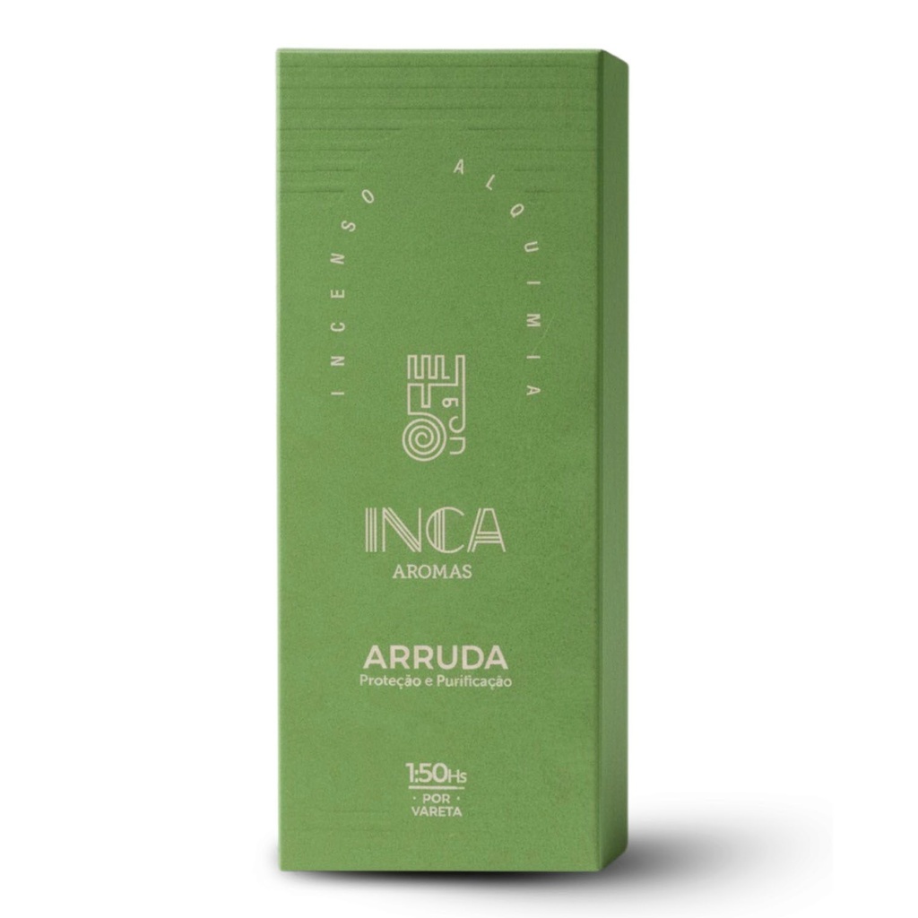 [INS-093] INCA Aromas Premium Incense Sticks "Rue" (Brasil)
