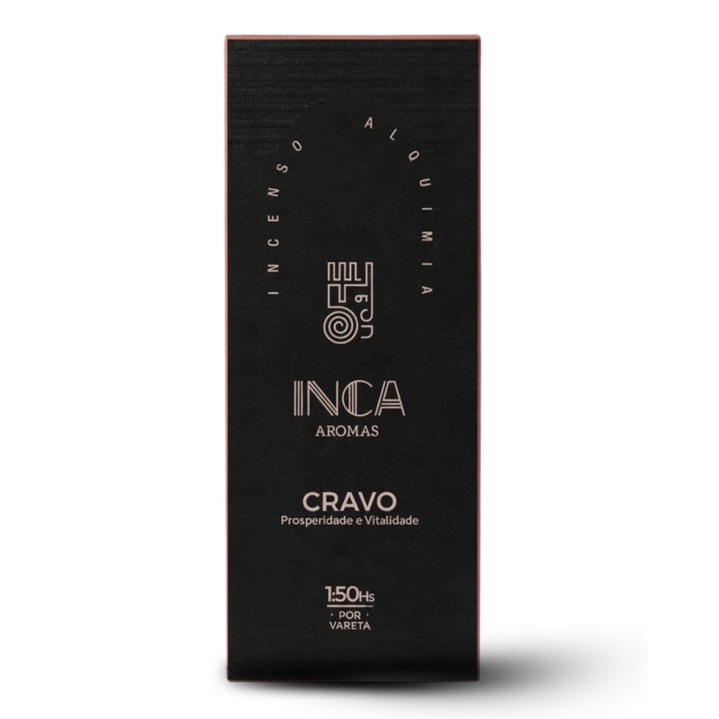 [INS-084] INCA Aromas Premium Incense Sticks "Clove" (Brasil)