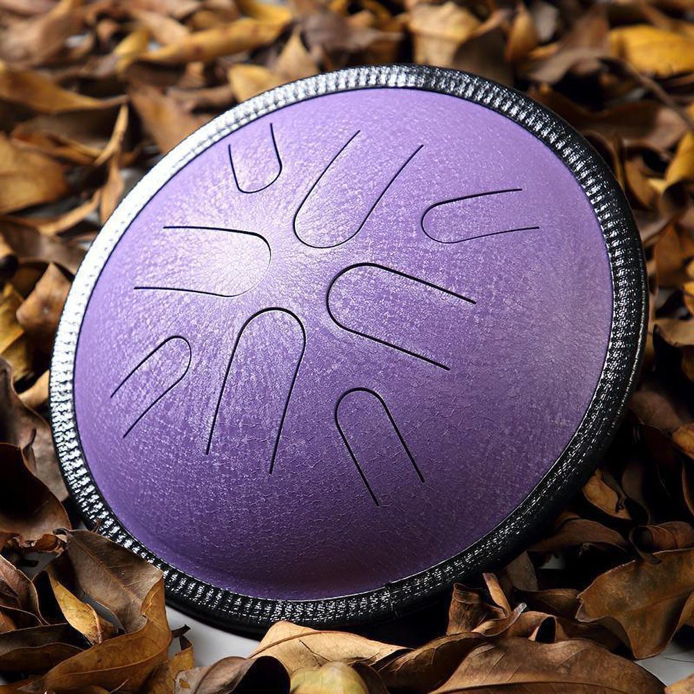 [HPY-049] HLURU Tongue Drum TA8-10 Lavender (25 cm, Copper Steel)