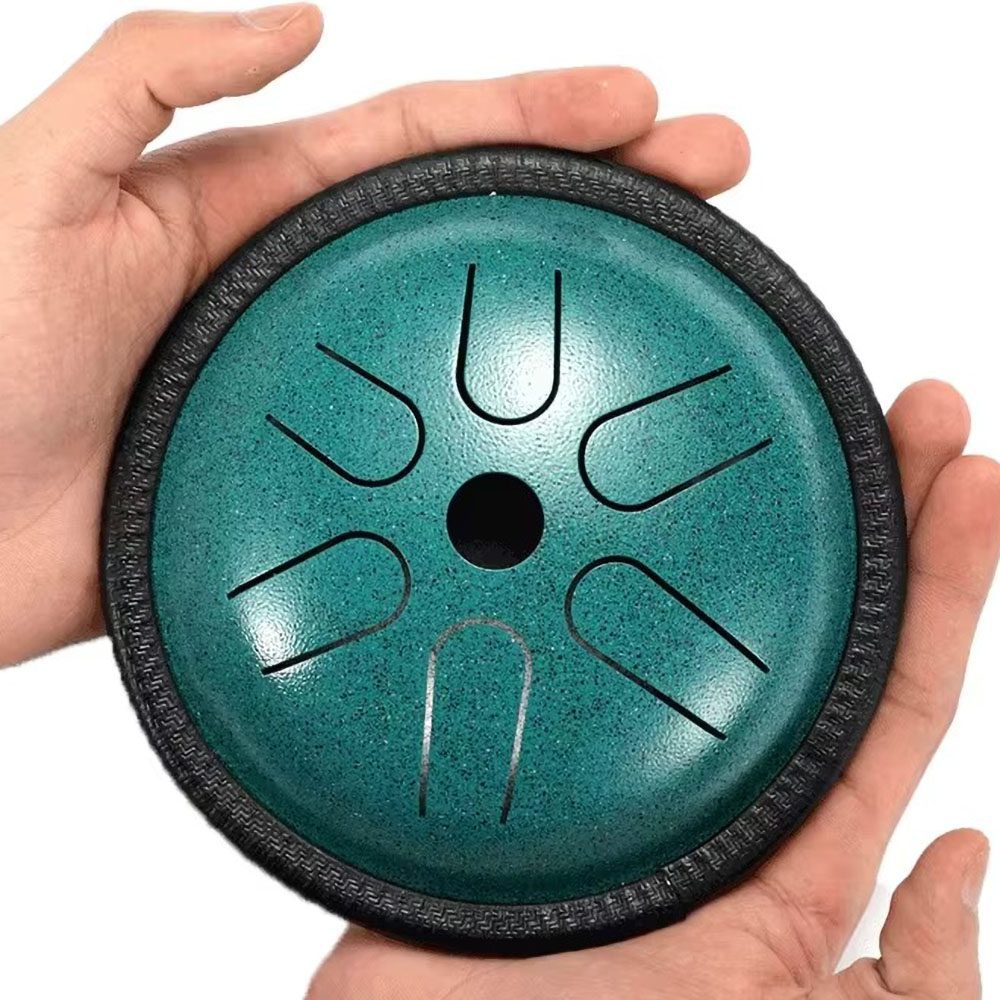 [HPY-016] HLURU Happy Drum Small TP6-5.5 Malachite (15 cm, Copper Steel)