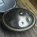 [HDP-013] Handpan RAV PAN "F# Romanian Hijaz" Black (55 cm, Russia) (+ hard case) (USED)