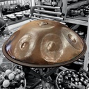 [HDP-012] Handpan "D Celtic" Brown (58 cm) (+ case)