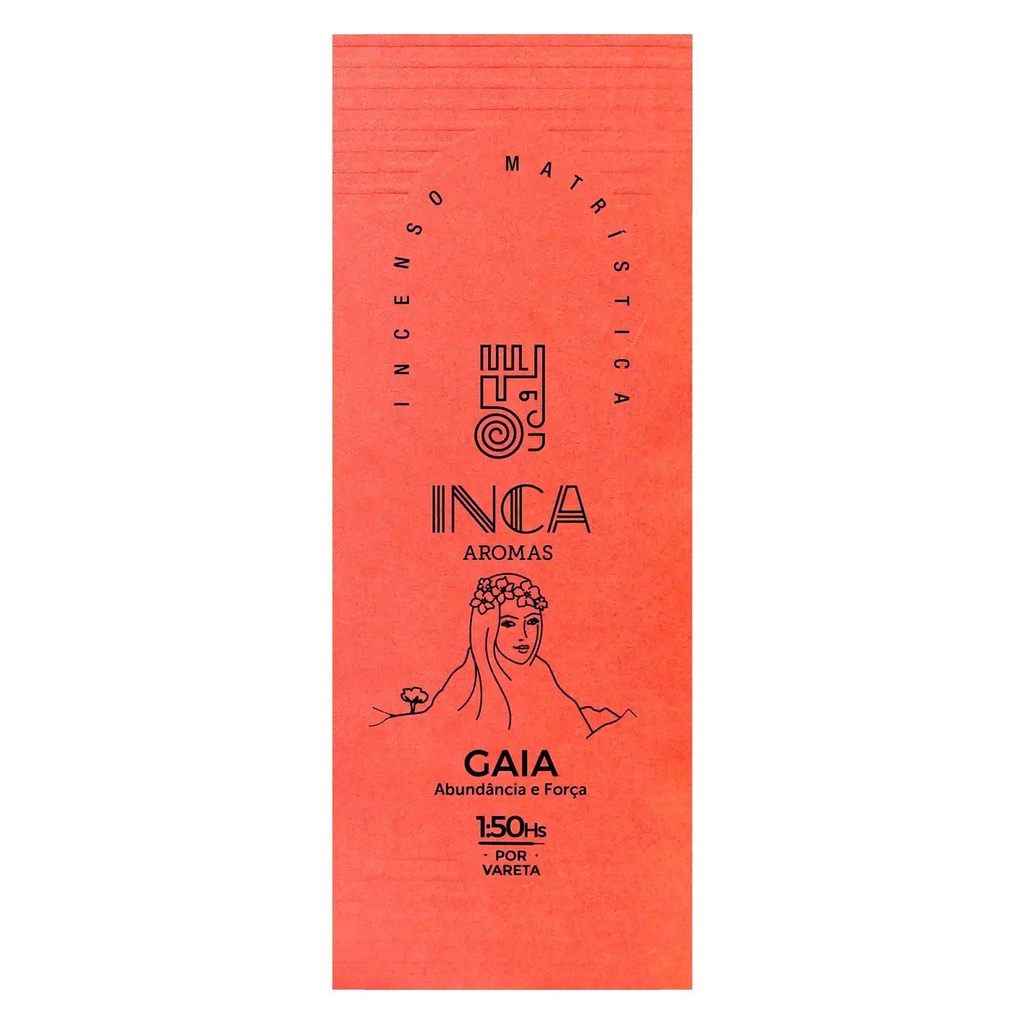 [INS-063] INCA Aromas Premium Incense Sticks "Gaia" (Brasil)