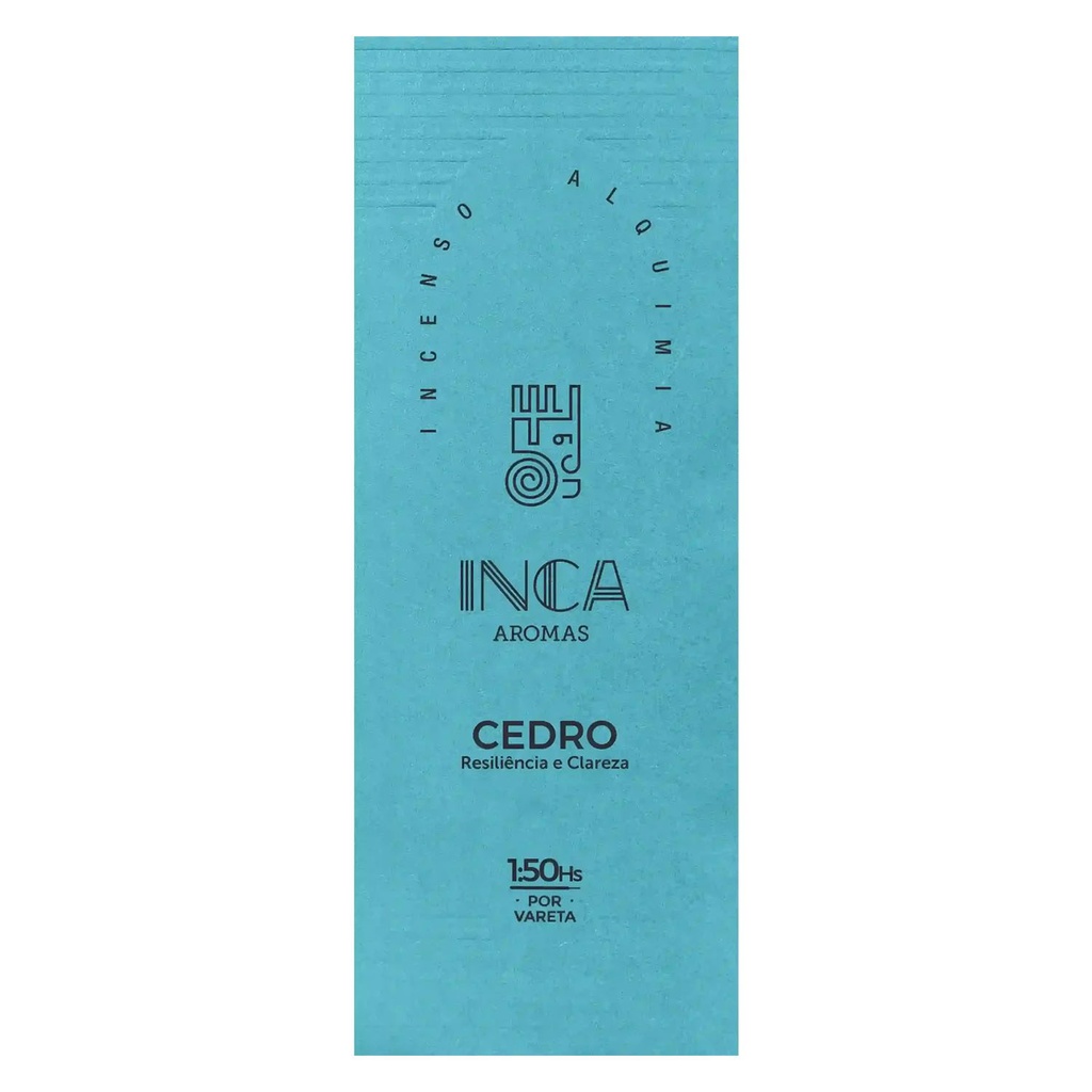 [INS-056] INCA Aromas Premium Incense Sticks "Cedar" (Brasil)