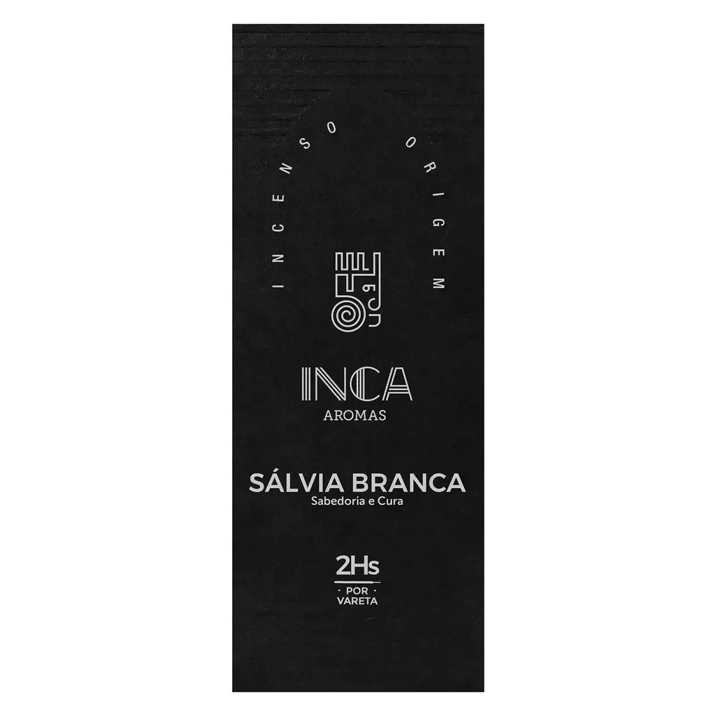 [INS-052] INCA Aromas Premium Incense Sticks "White Sage" (Brasil)