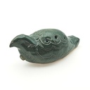 [FLT-111] Ocarina Handmade Ceramic "Bird" Green (+ pouch)