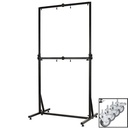 [GMA-036] MEINL Professional Double Gong Stand Holder With Wheels (up to 40")
