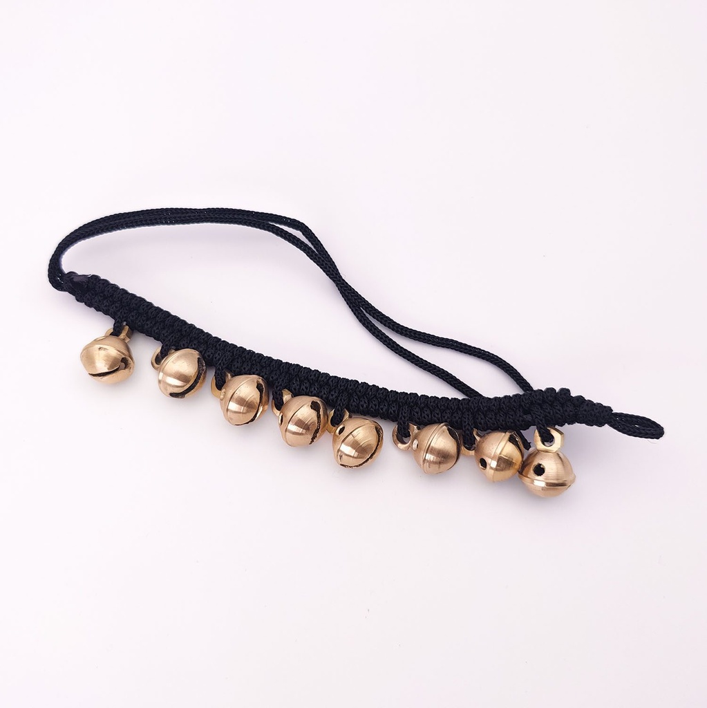 [MUI-091] Bells Bracelet Black Small