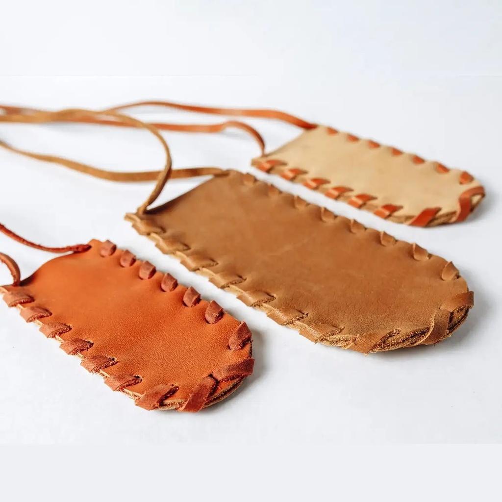 [JHR-022] Leather Case for Jaw Harp