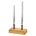 [TNF-065] MEINL Therapy TCM Tuning Fork Set "Yin & Yang" TTF-TCM-YYSET (2 Pcs + Holder)